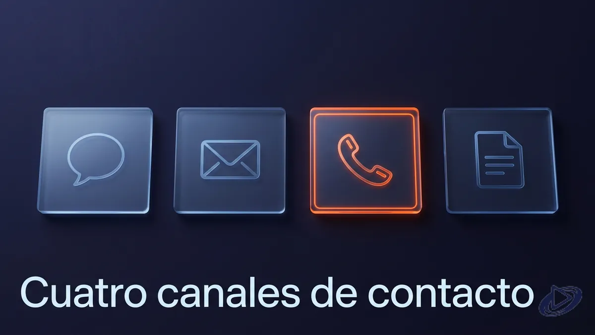 Cuatro canales de contacto del proveedor Playtech en tarjetas comparativas