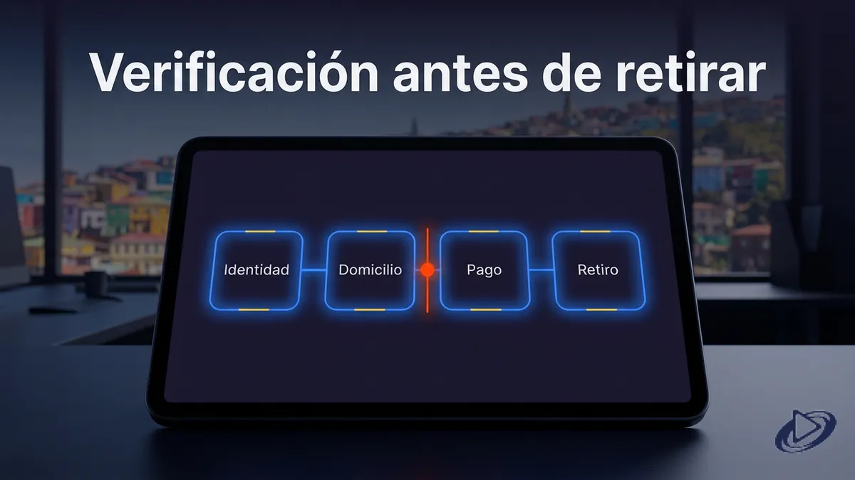 Línea de tiempo de verificación de cuenta antes de retirar, guía Playtech Chile