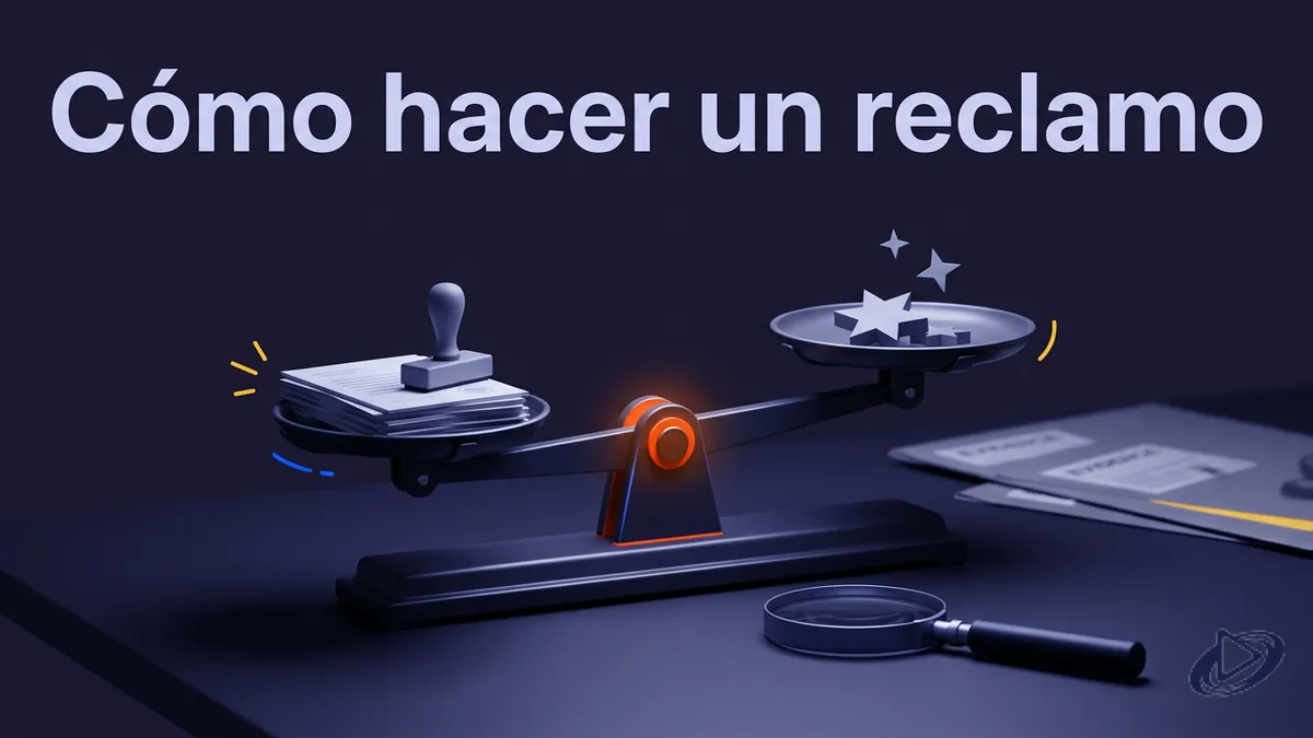 Balanza con documentos y estrellas que ilustra cómo reclamar y evaluar opiniones sobre Playtech